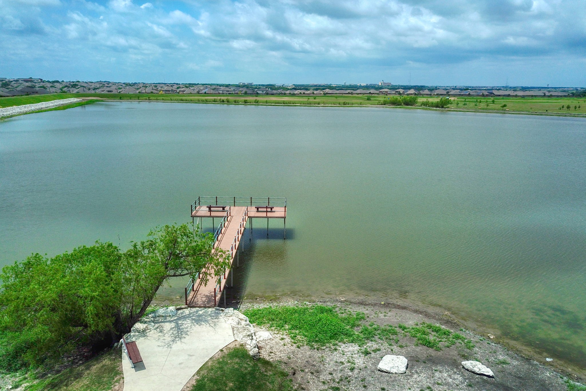 Community Lake and Fising Dock