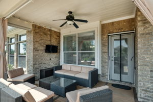 Covered Back Patio