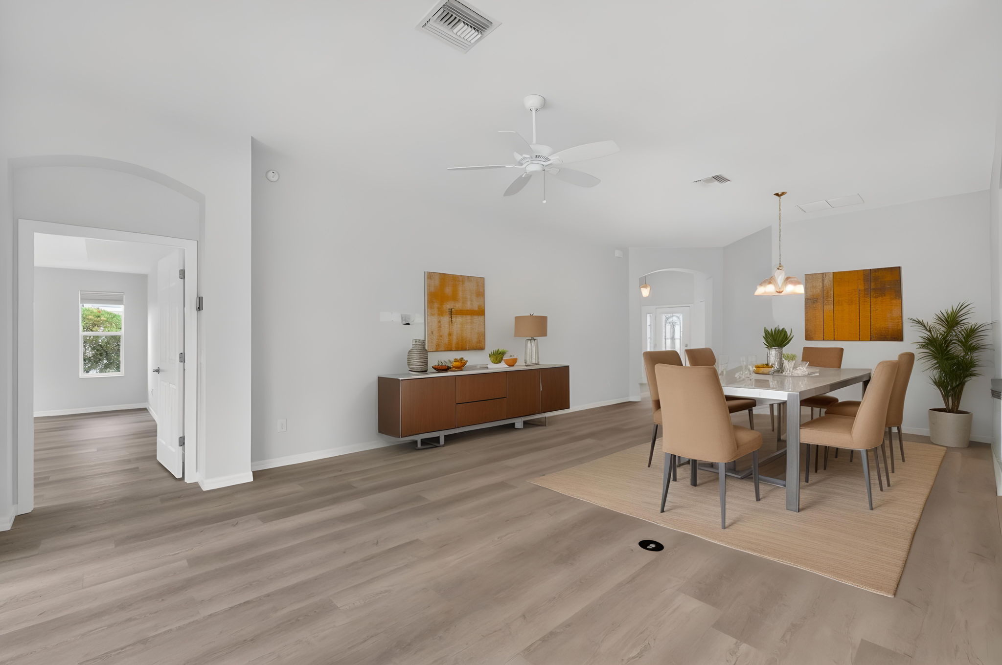 Dining Room-Virtually Staged