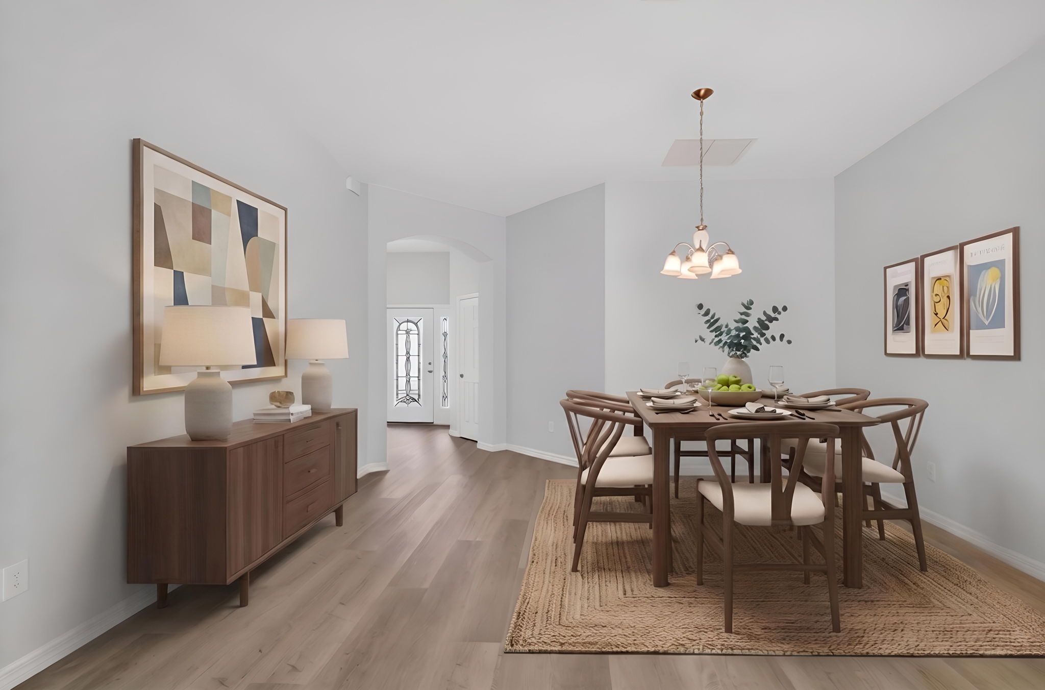 Dining Room-Virtually Staged