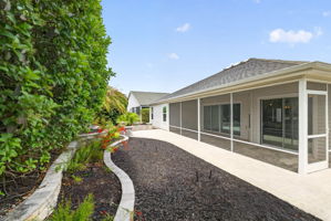 Rear Elevation with PAVER Patio and Lanai