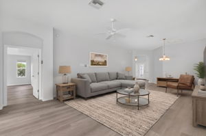 Living Room-Virtually Staged