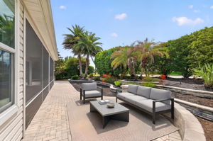 PAVER Patio-Virtually Staged