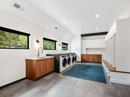 Huge main floor laundry