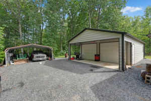 Detached Garage & Carport