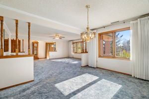 Dining Room to Living Room