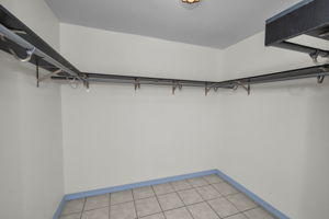 Master Bedroom Walk-in Closet