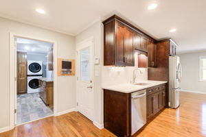 11 Kitchen E Partial w Laundry