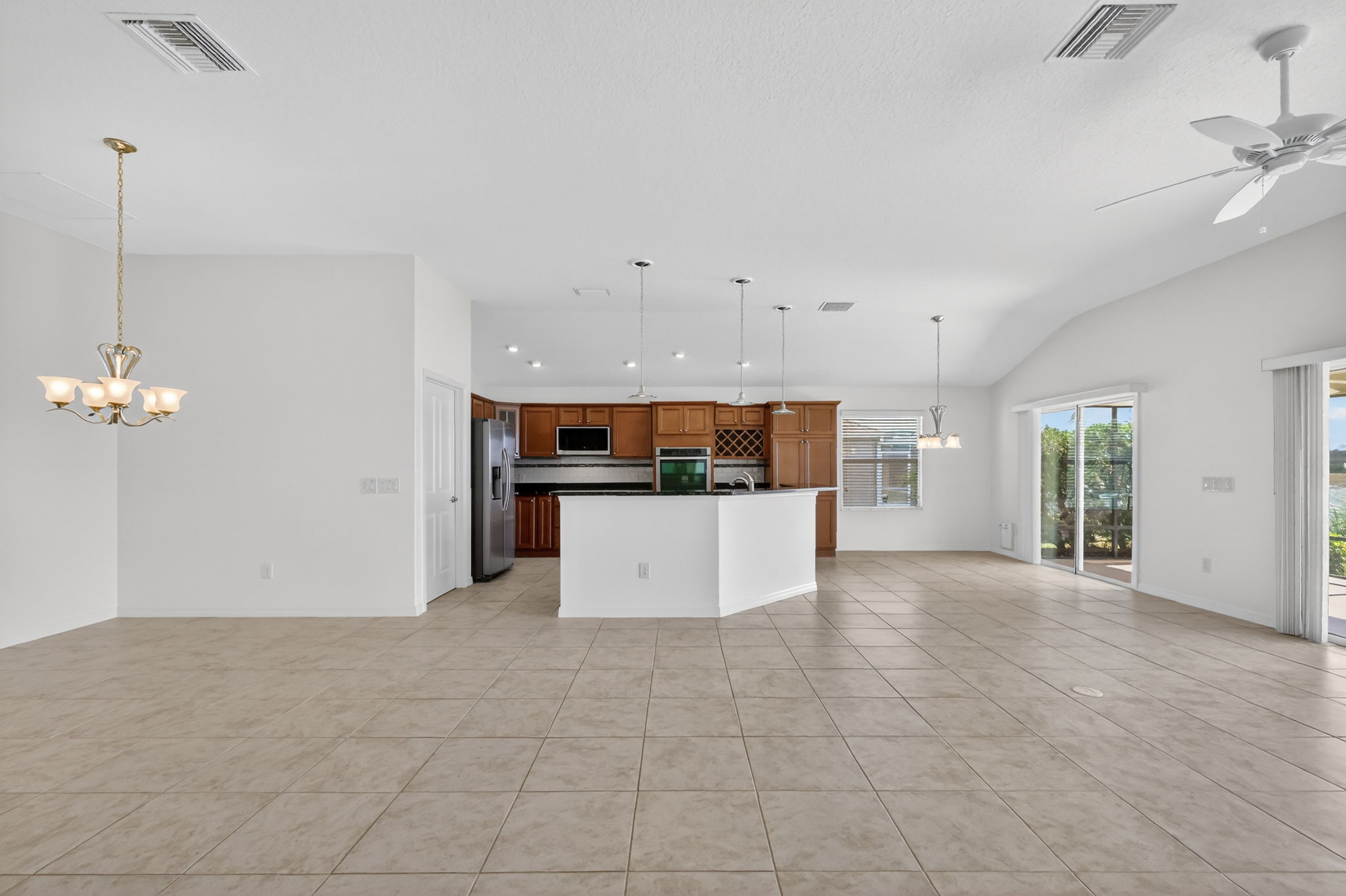 Living, Dining, Kitchen, and Dinette