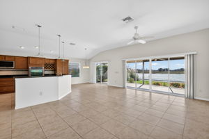 Living Room, Kitchen, and Dinette