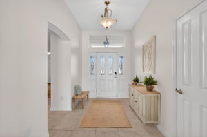 Foyer and Front Entry-Virtually Staged