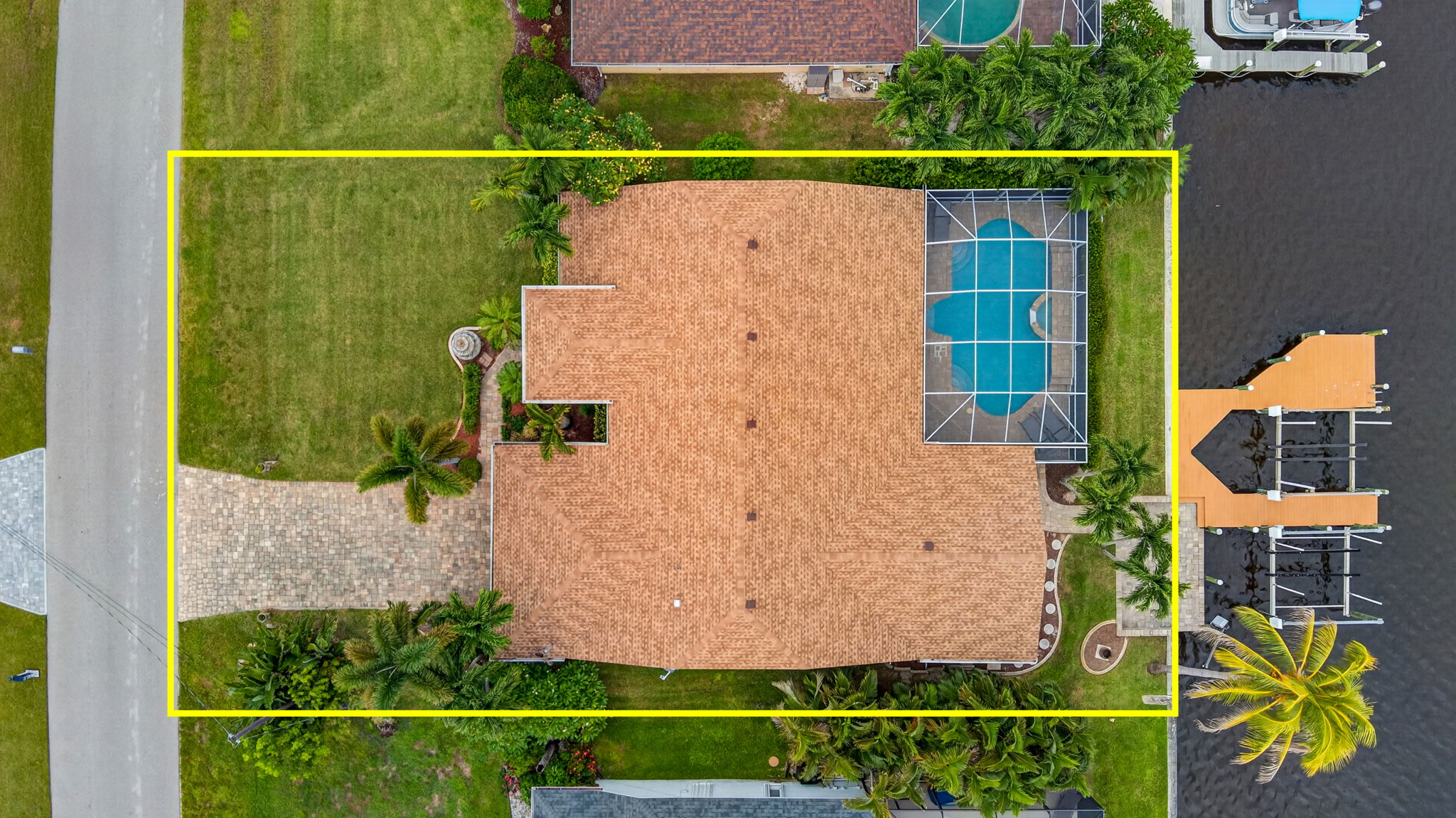 Aerial 2 -Lot Lines