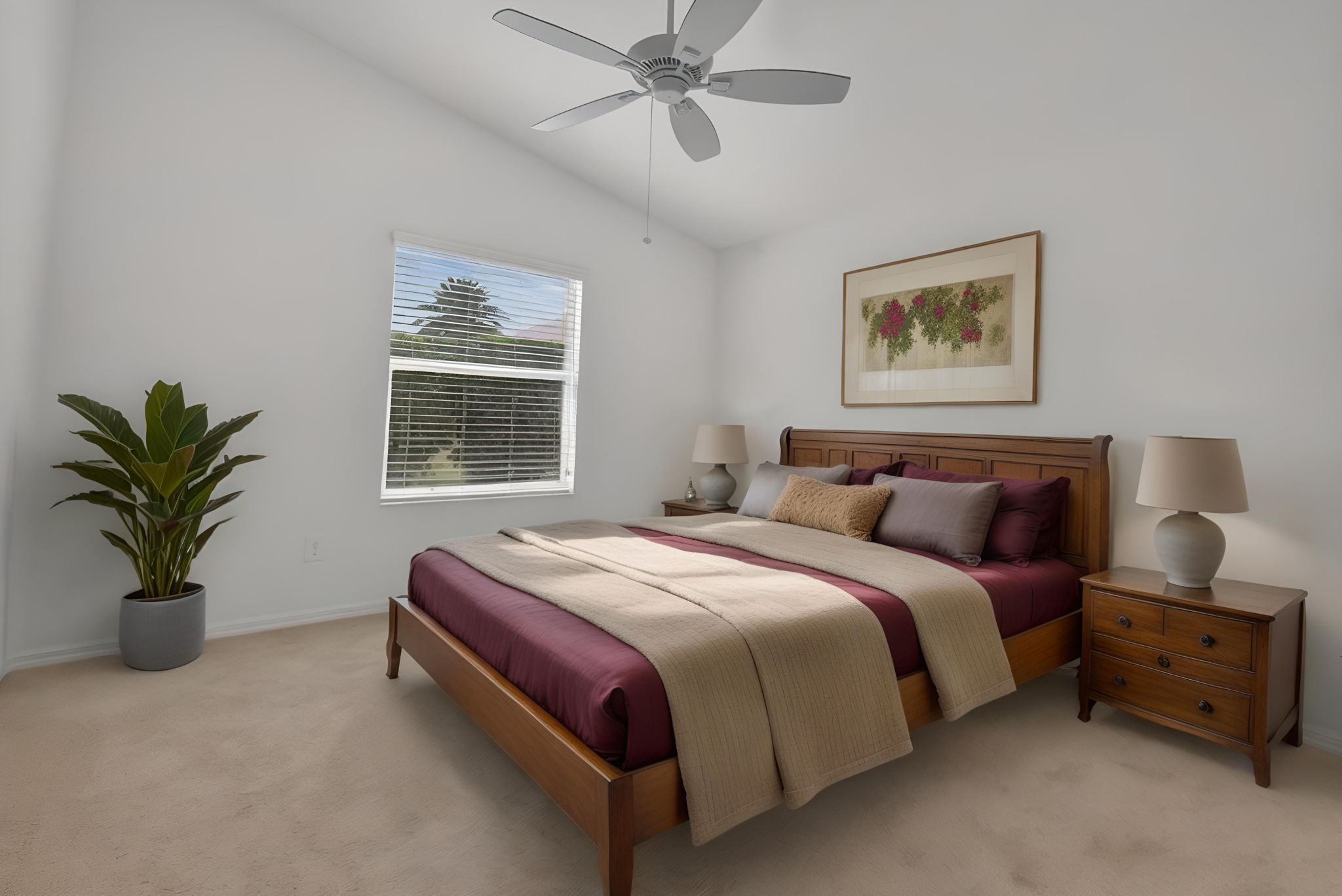 2nd Bedroom-Virtually Staged