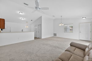Living, Dining, and Kitchen