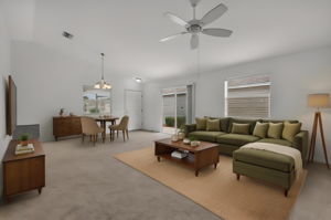 Living Room 1-Virtually Staged