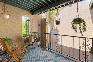 Balcony off Primary Bedroom