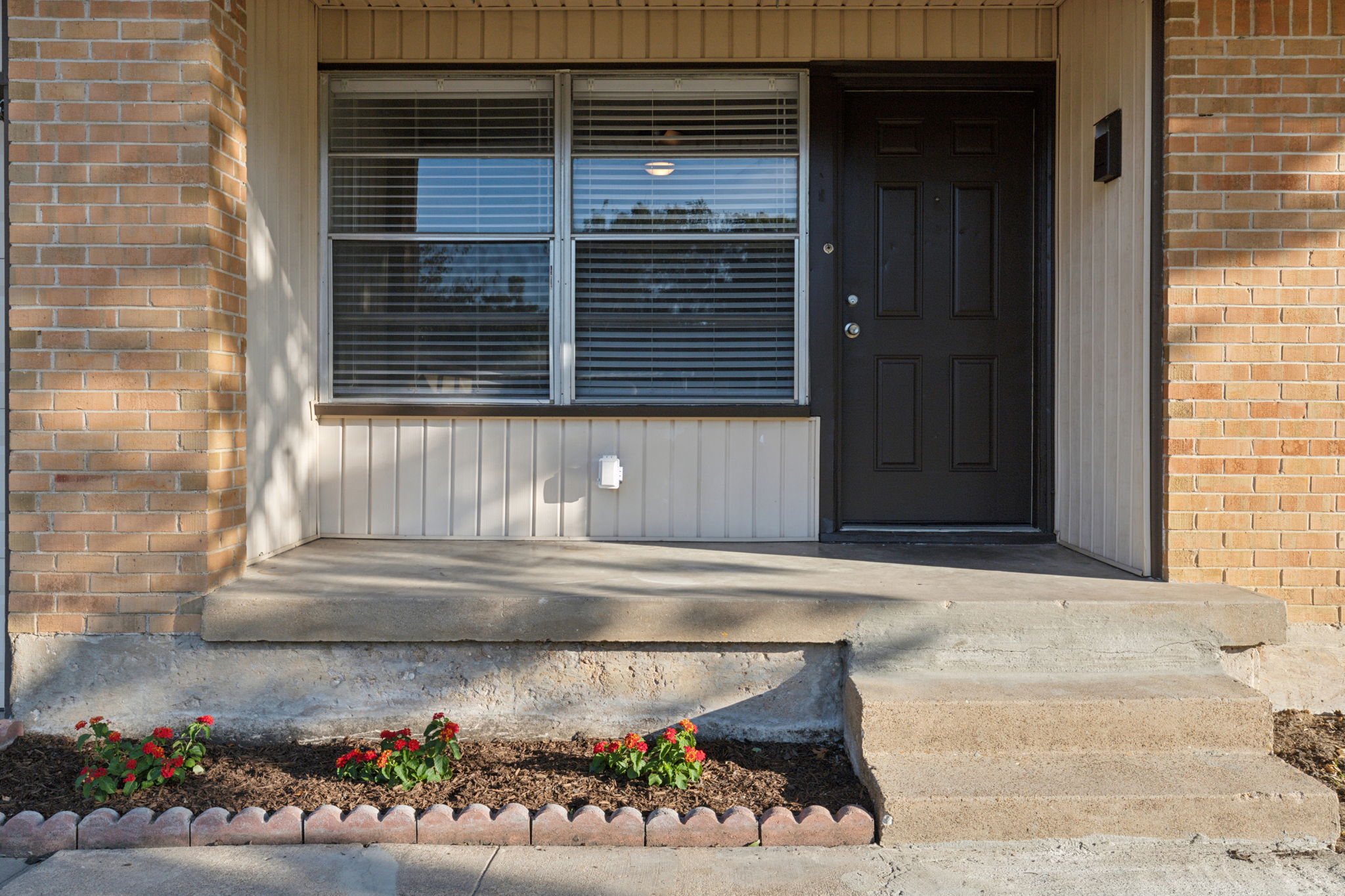 Lovely entry and front porch!