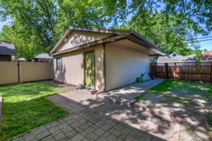 Back of Garage