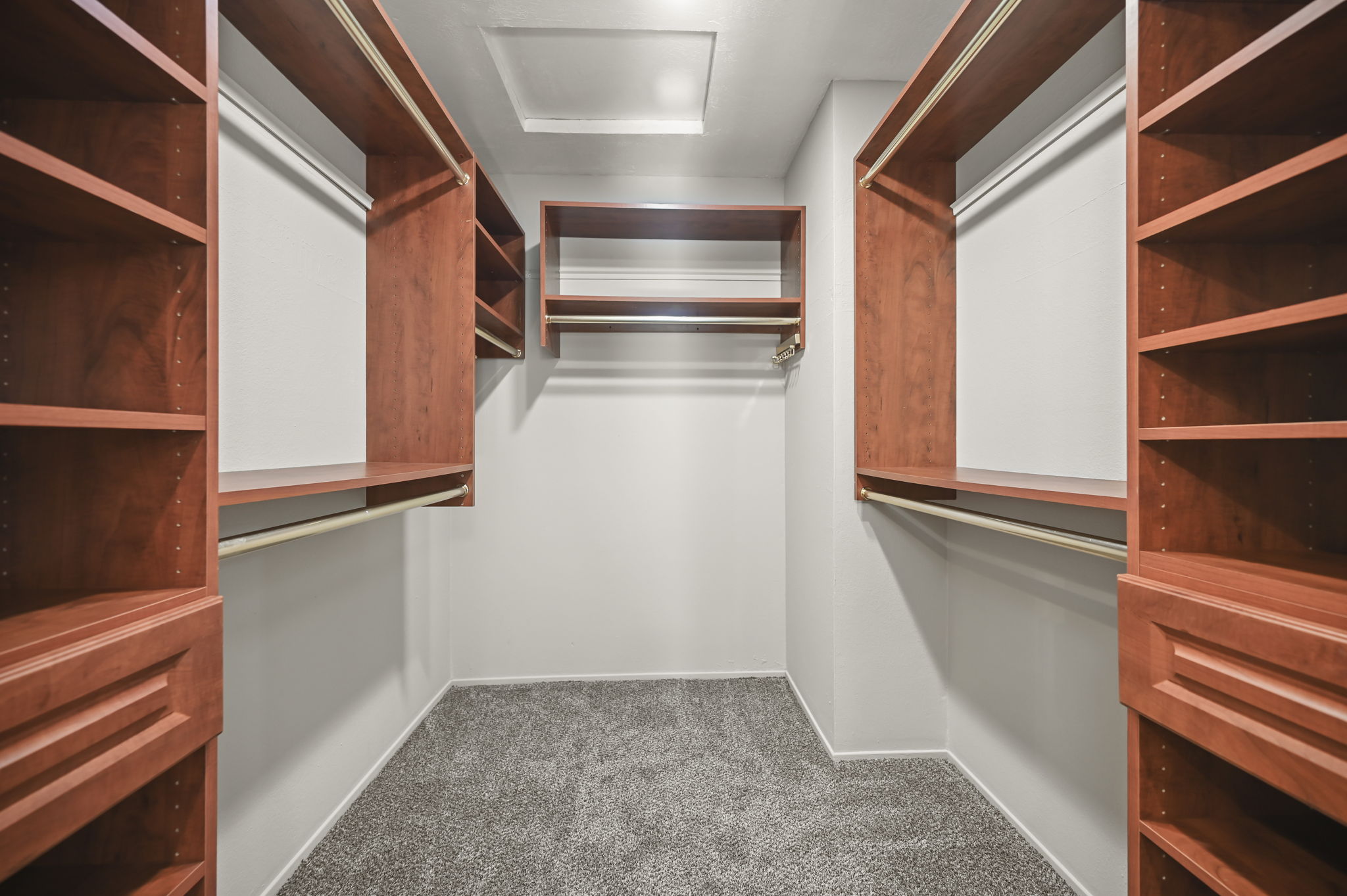 Primary walk in closet