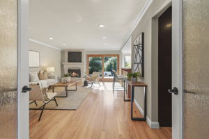 Relax and unwind in the family room