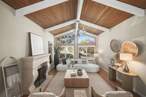 Beautiful views of nature thru the transom windows