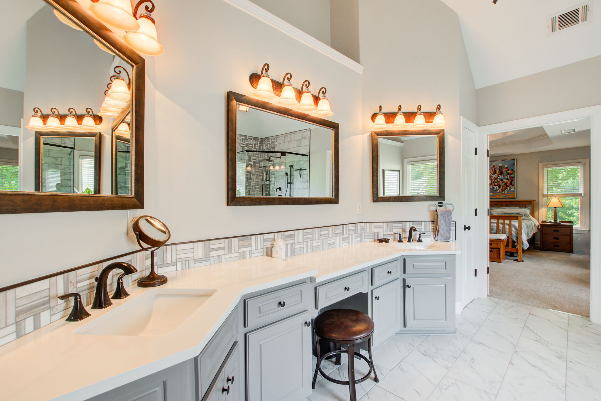 26 Main BR En Suite C Vanity Detail + BR View