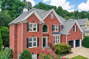 37 Aerial Exterior Side + Front