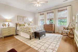 Upstairs bedroom has its own private bath & large closet