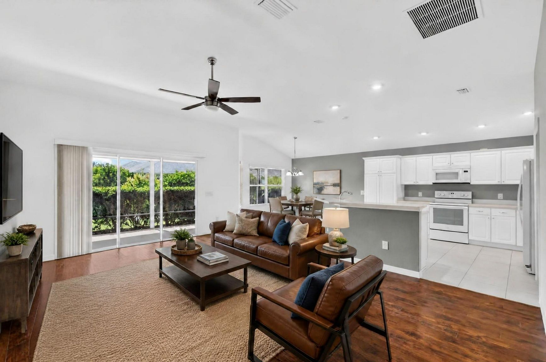 Living Room-Virtually Staged
