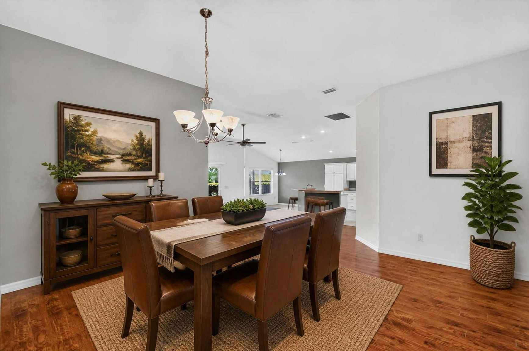 Dining Room-Virtually Staged