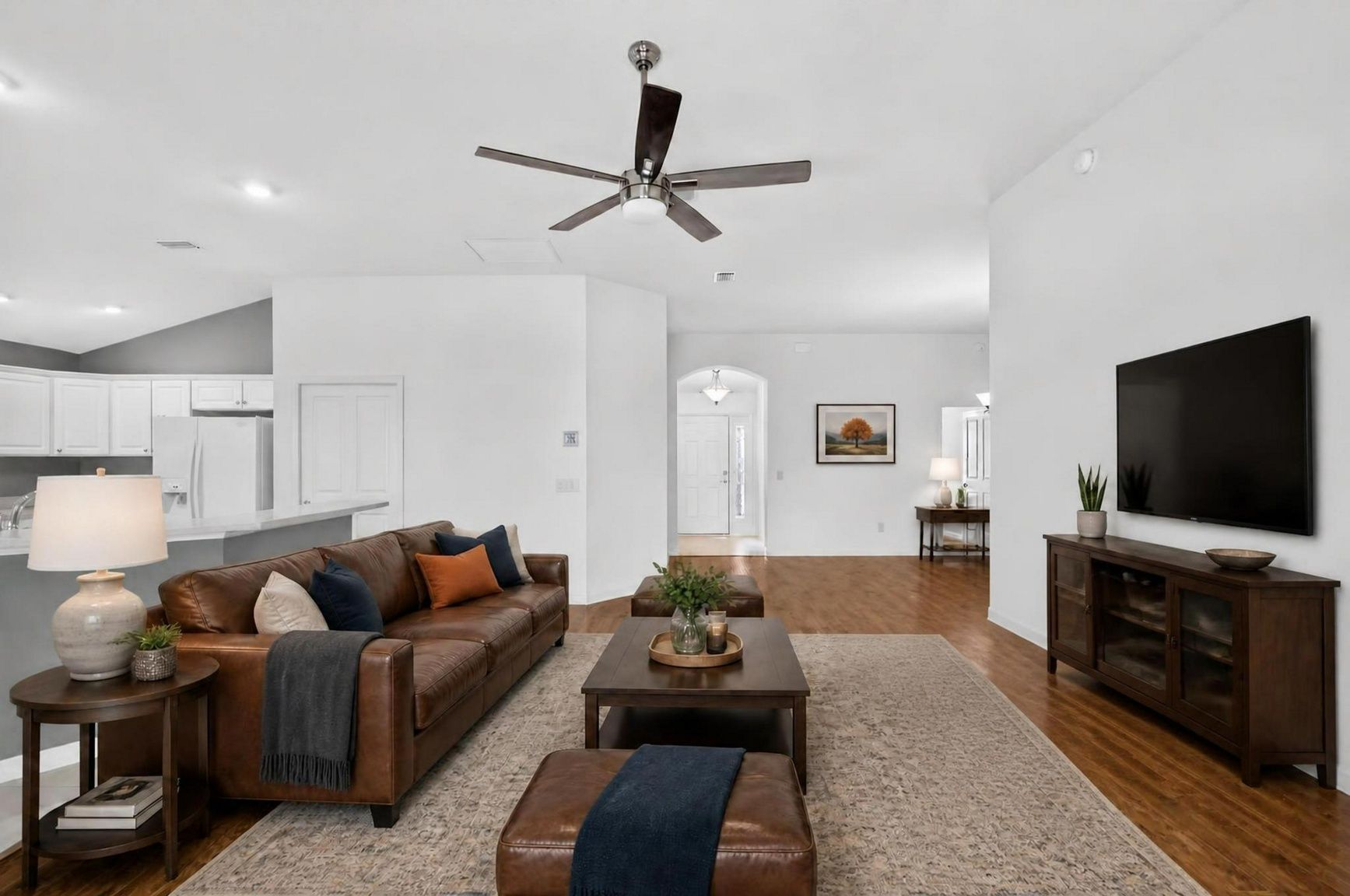 Living Room-Virtually Staged
