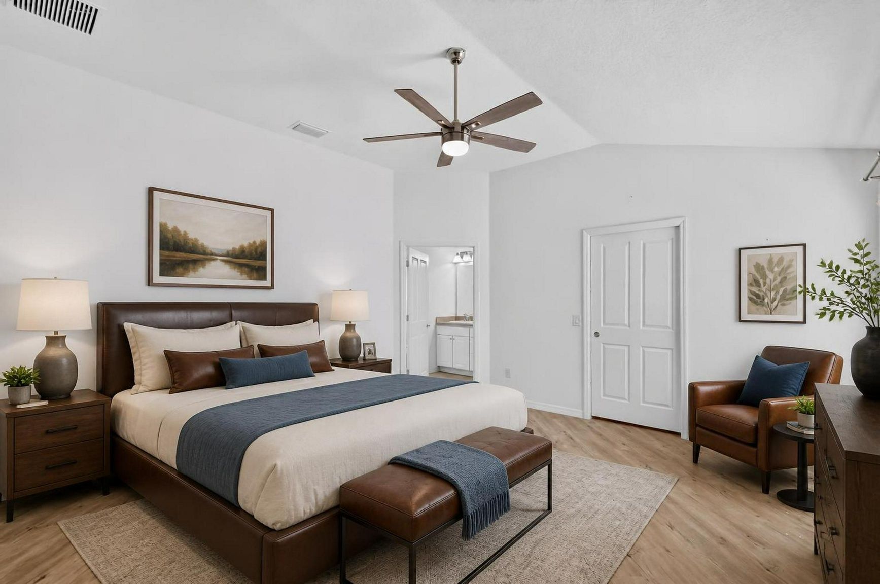 Primary Bedroom-Virtually Staged
