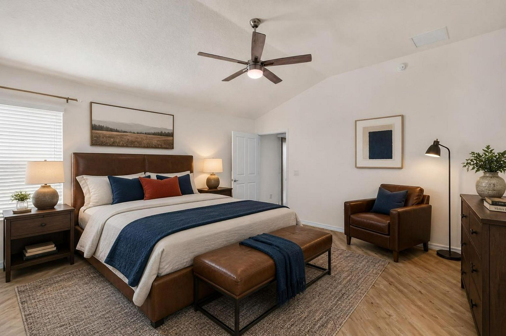 Primary Bedroom-Virtually Staged