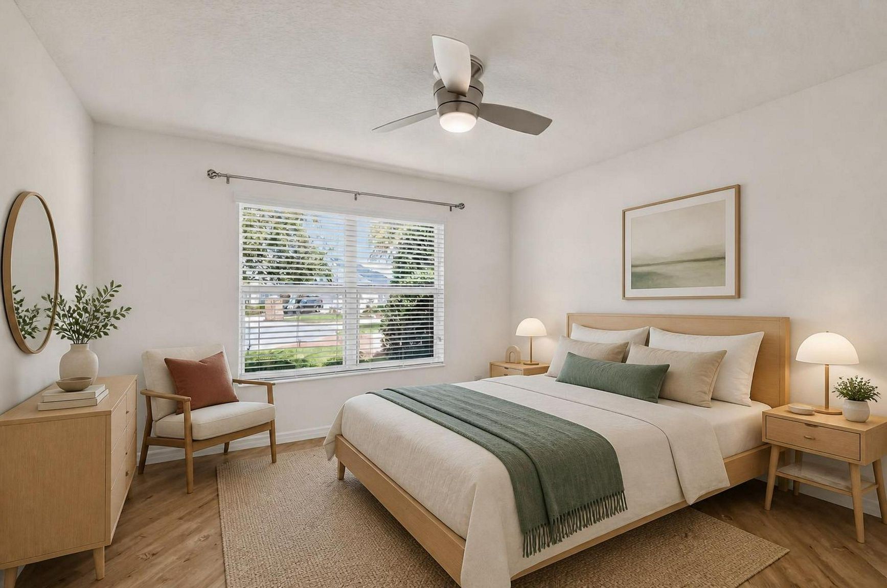 Third Bedroom-Virtually Staged