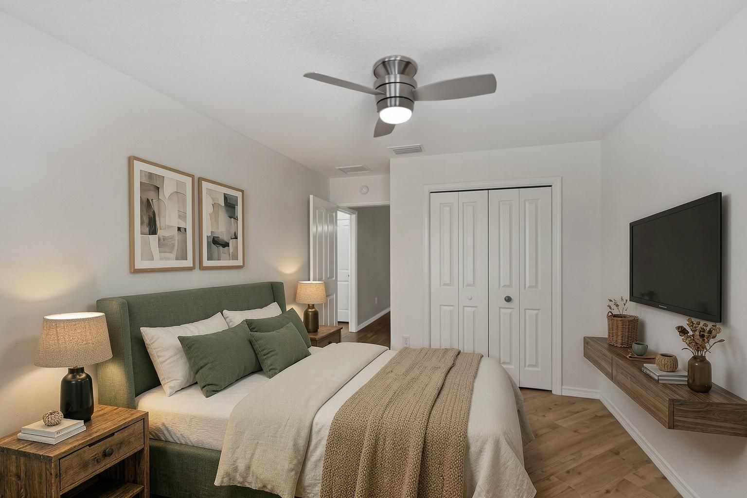 Second Bedroom-Virtually Staged