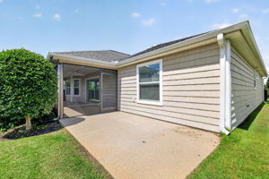 Rear Patio