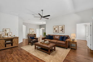 Living Room-Virtually Staged