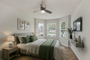 Second Bedroom-Virtually Staged