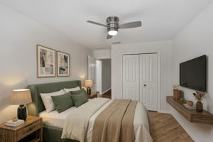 Second Bedroom-Virtually Staged