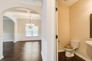 8 Dining B w Powder Room View