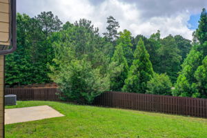 13 Aerial Back Yard A w Patio Reference