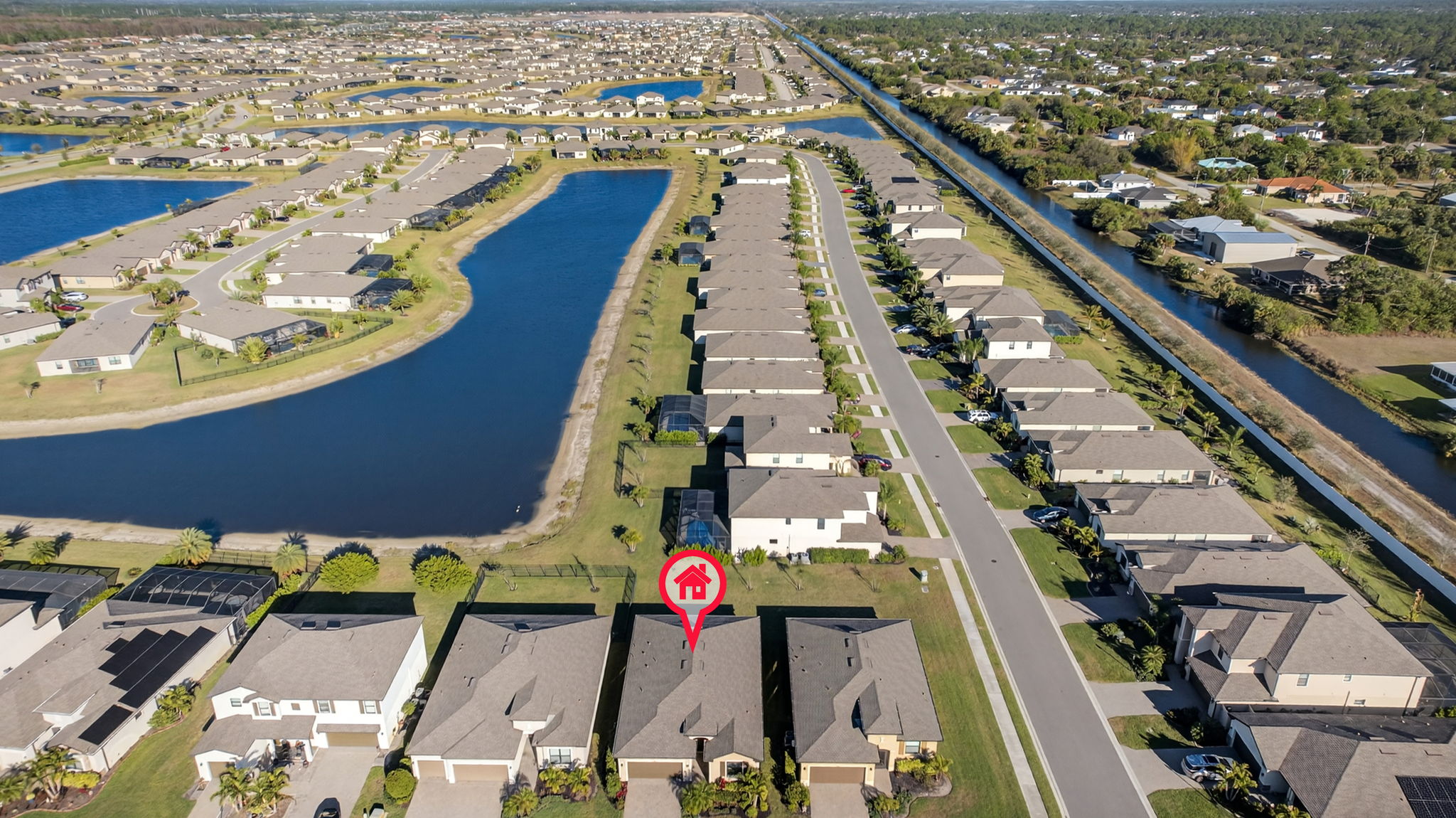 Aerial Front Exterior 1 - marker