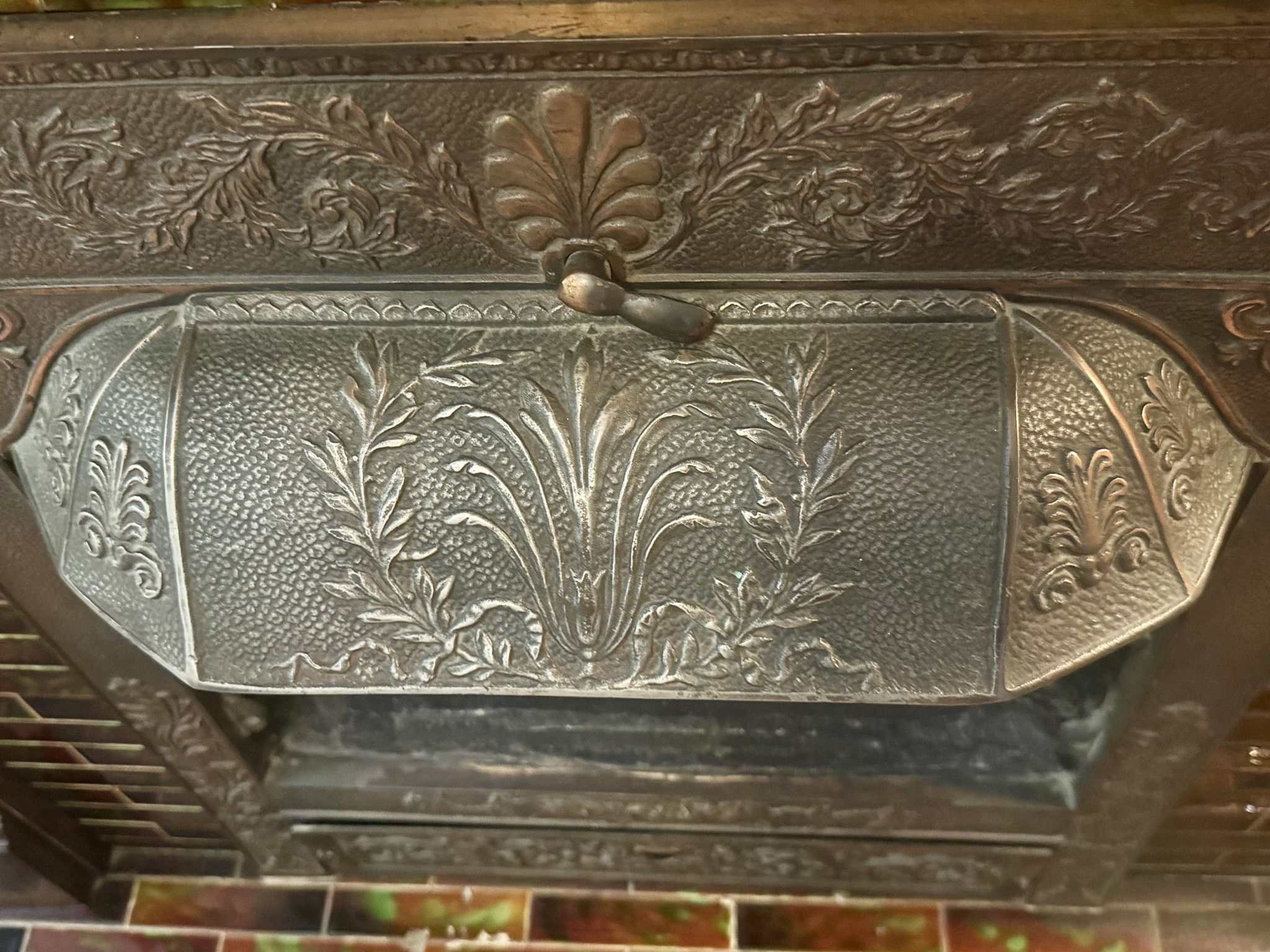 Bedroom #2 fireplace detail