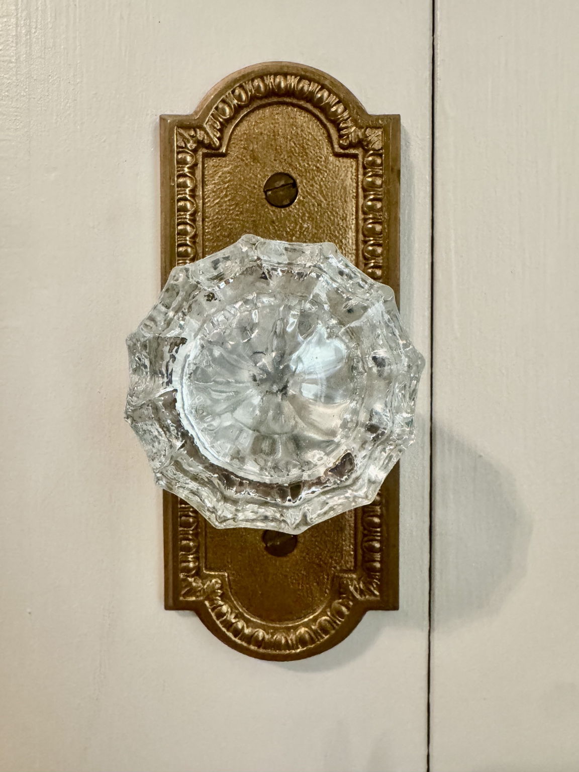 Detail of doorknobs