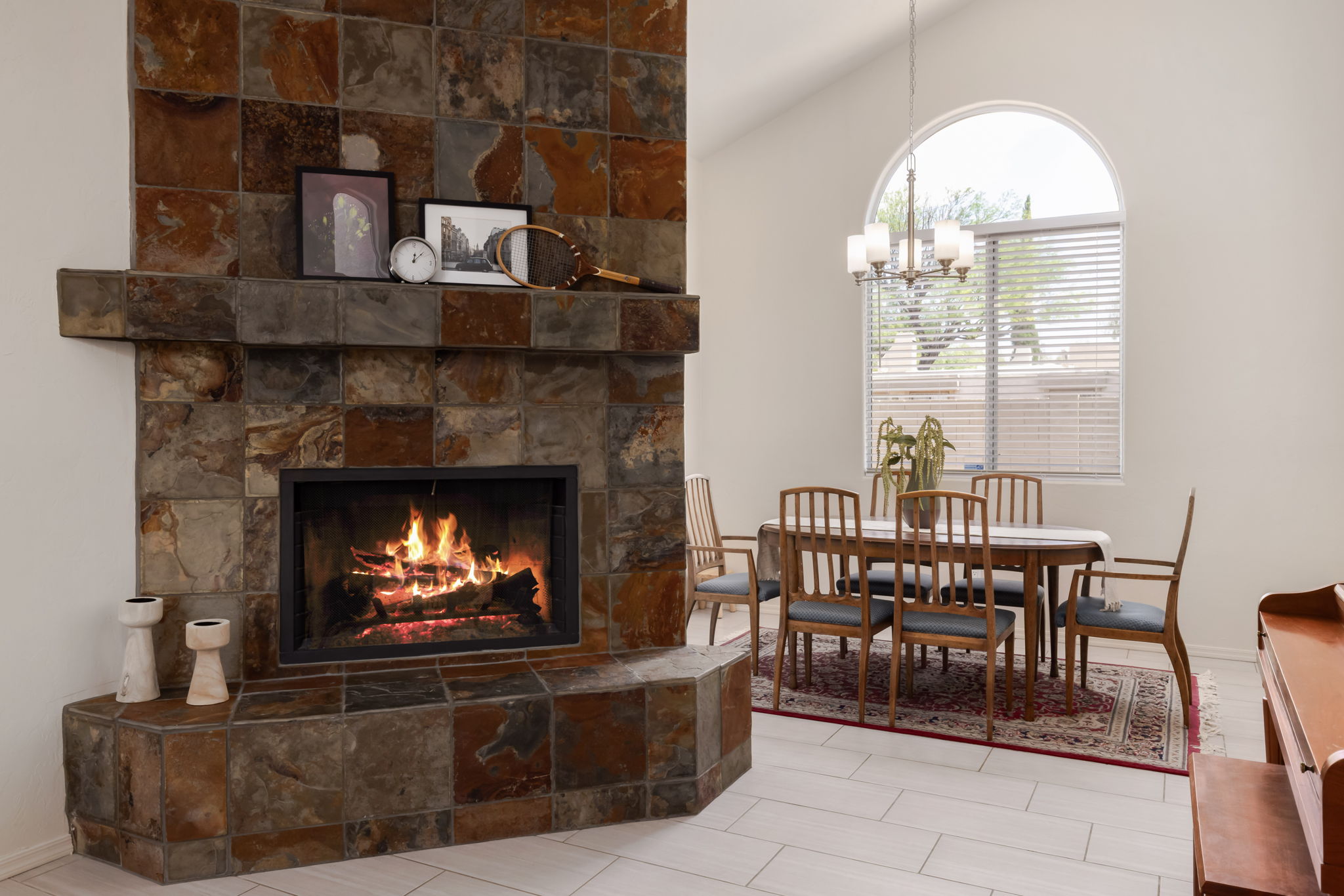 Slate Fireplace