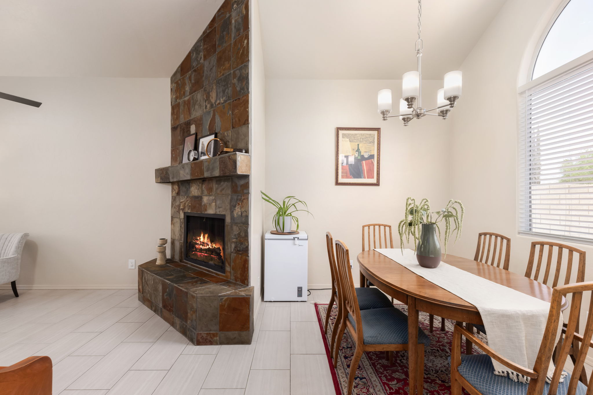 Dining Room open to the living room