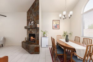 Dining Room open to the living room