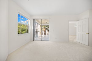 Primary Bedroom  with  Two Closets!