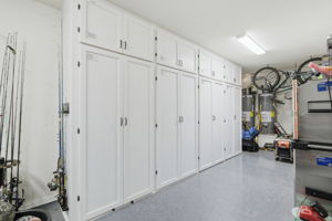 Built in Storage in Garage