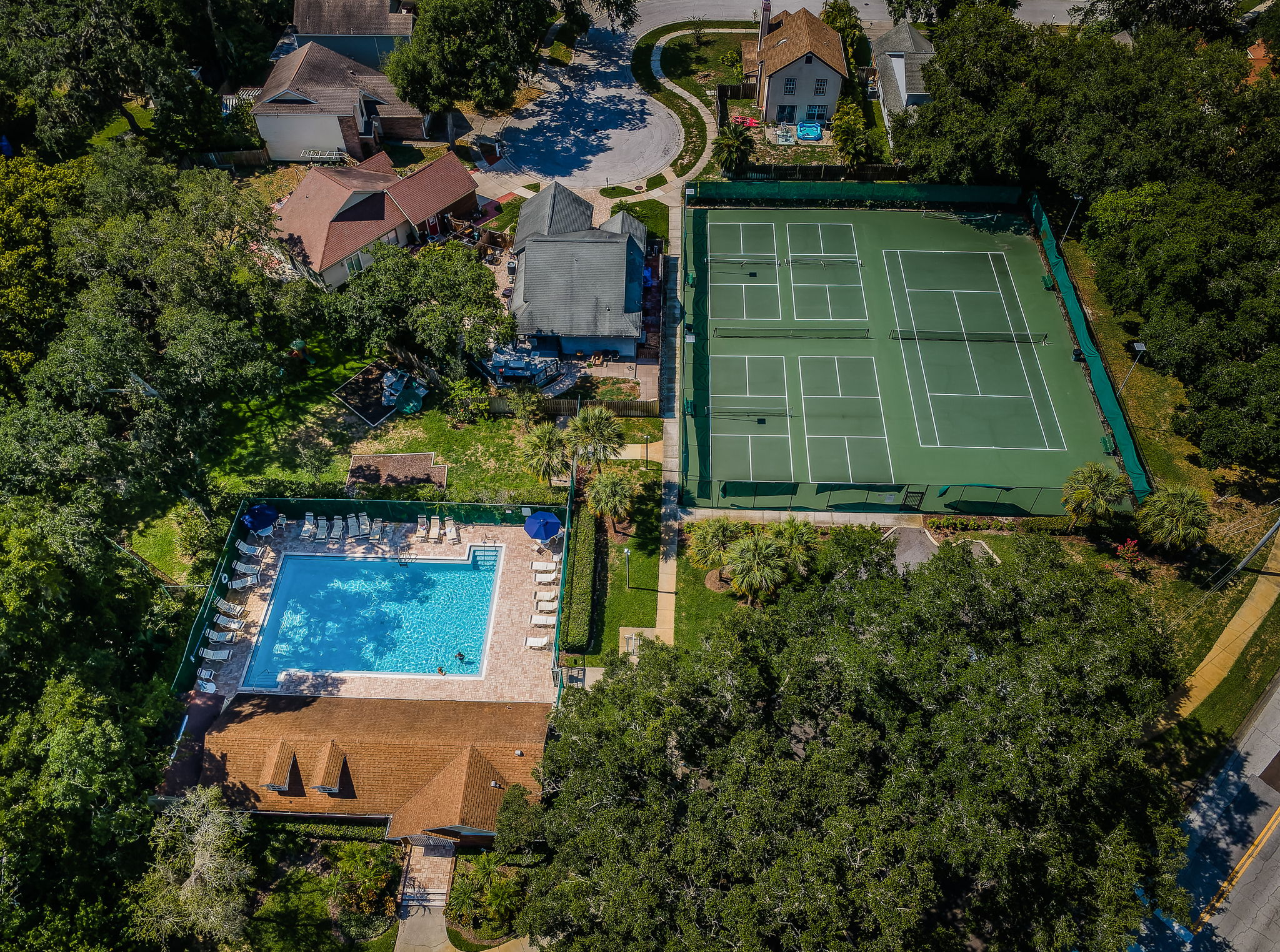 Pool, Tennis and Pickelball Courts1